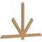 Ekena Millwork Kennewick Timber Gable Bracket, Western Red Cedar, 72"W x 42"H x 1 1/2"D x 3 1/2"F, 14/12 Pitch GBW072X42X0204KEN00SWR - alternate 4